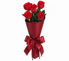 Букет 5 Красных роз Эдлесс Лав в Нижних-Сергах
