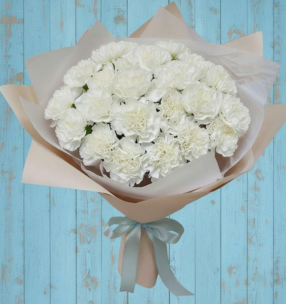 Букет цветов из: Гвоздики в Нижних-Сергах