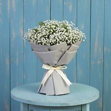 Букет цветов из:  Гипсофила в Нижних-Сергах
