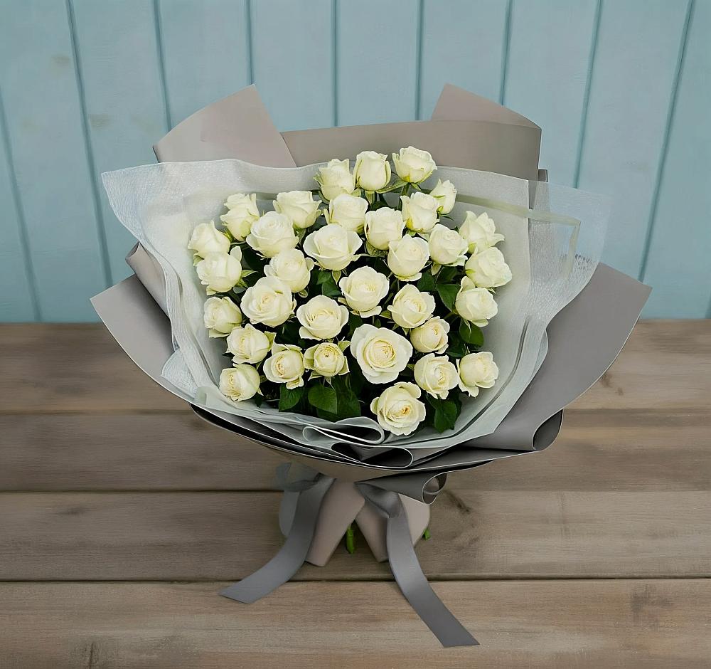 Букет Белоснежная нежность в Нижних-Сергах