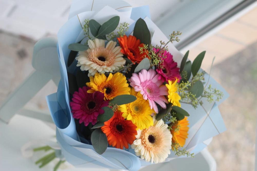 Букет цветов из: Герберы в Нижних-Сергах