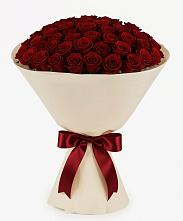 Букет 101 Бордовая роза Блэк Бакарра в Нижних-Сергах