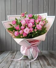 Букет Розовый кустик в Нижних-Сергах