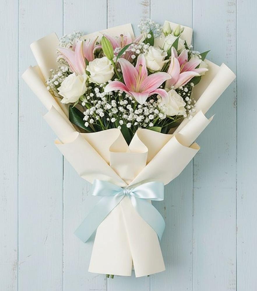 Букет цветов из: Лилии в Нижних-Сергах