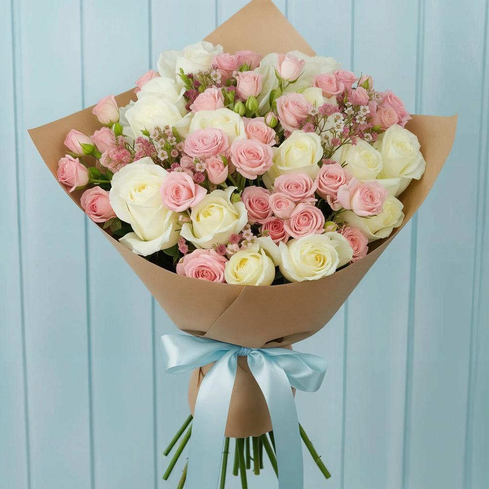 Букет цветов из: Розы в Нижних-Сергах