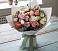Букет цветов из: Розы, Лизиантусы и Гвоздики в Нижних-Сергах