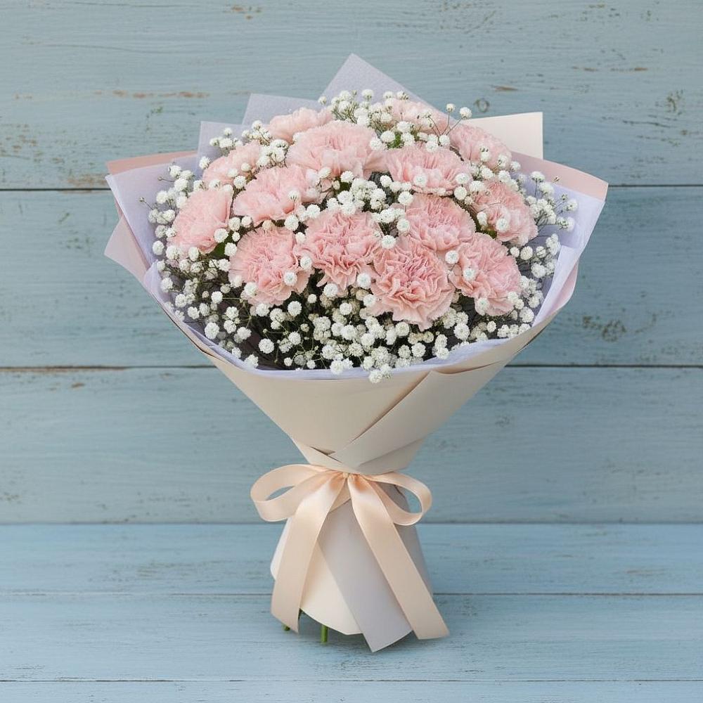 Букет цветов из: Гвоздики в Нижних-Сергах