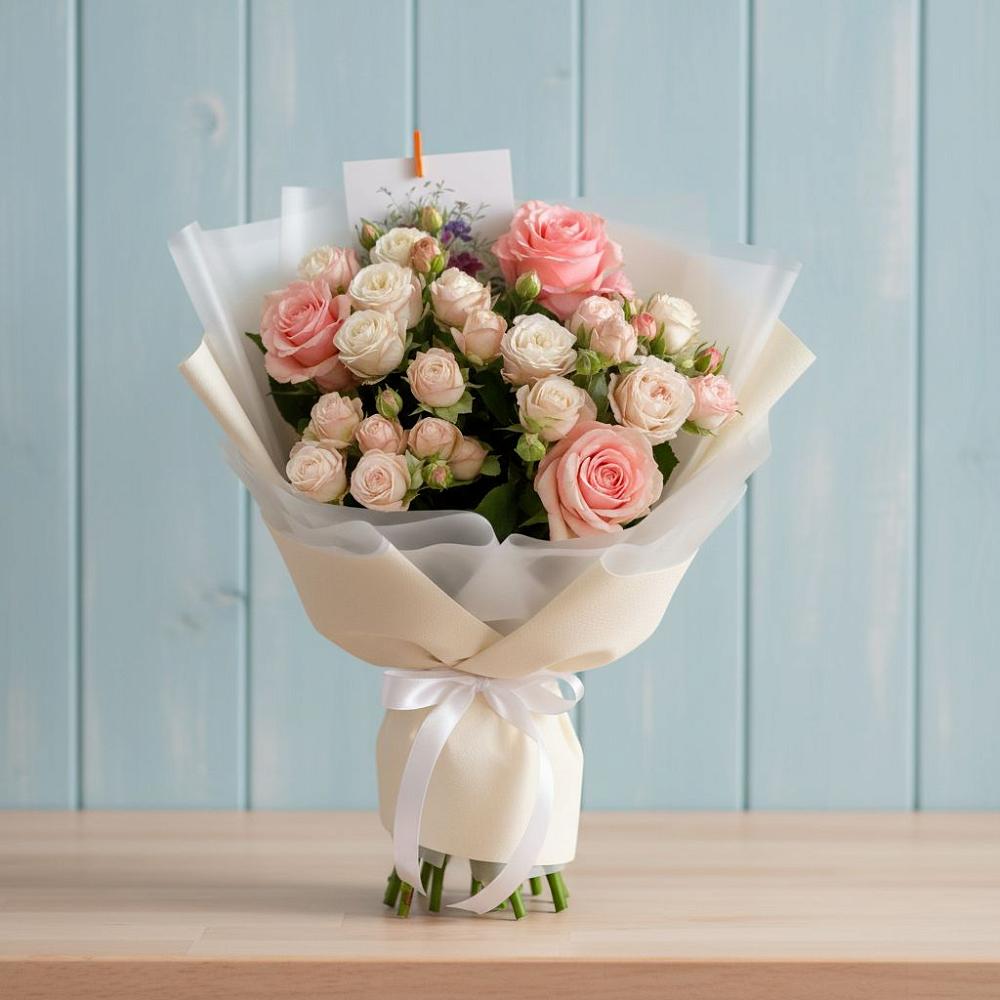 Букет цветов из: Розы в Нижних-Сергах