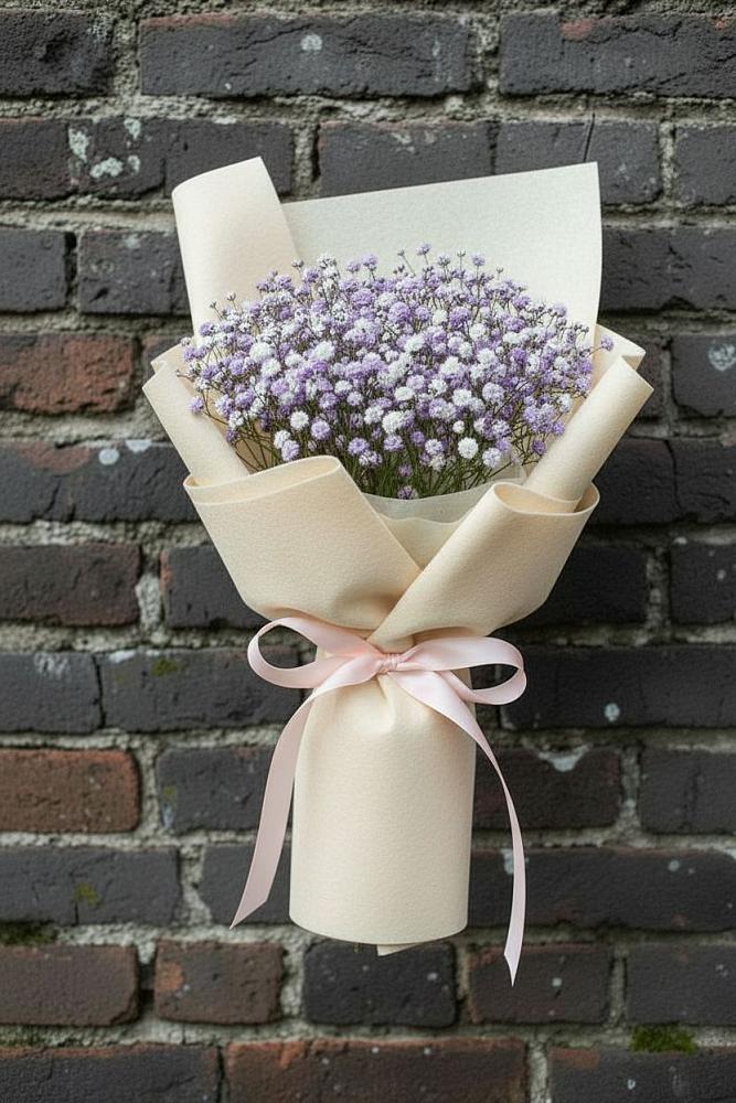 Букет цветов из: Гипсофила в Нижних-Сергах