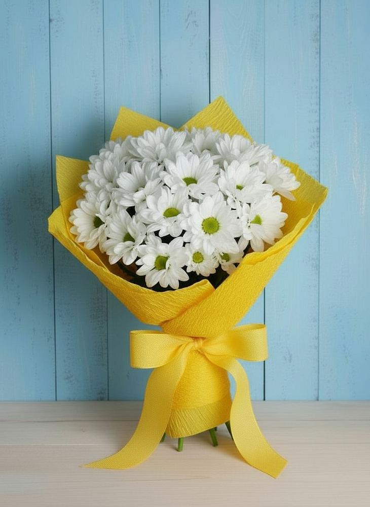 Букет цветов из: Хризантемы в Нижних-Сергах