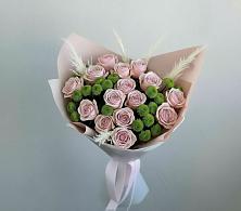 Букет цветов из:  Розы и Хризантемы в Нижних-Сергах
