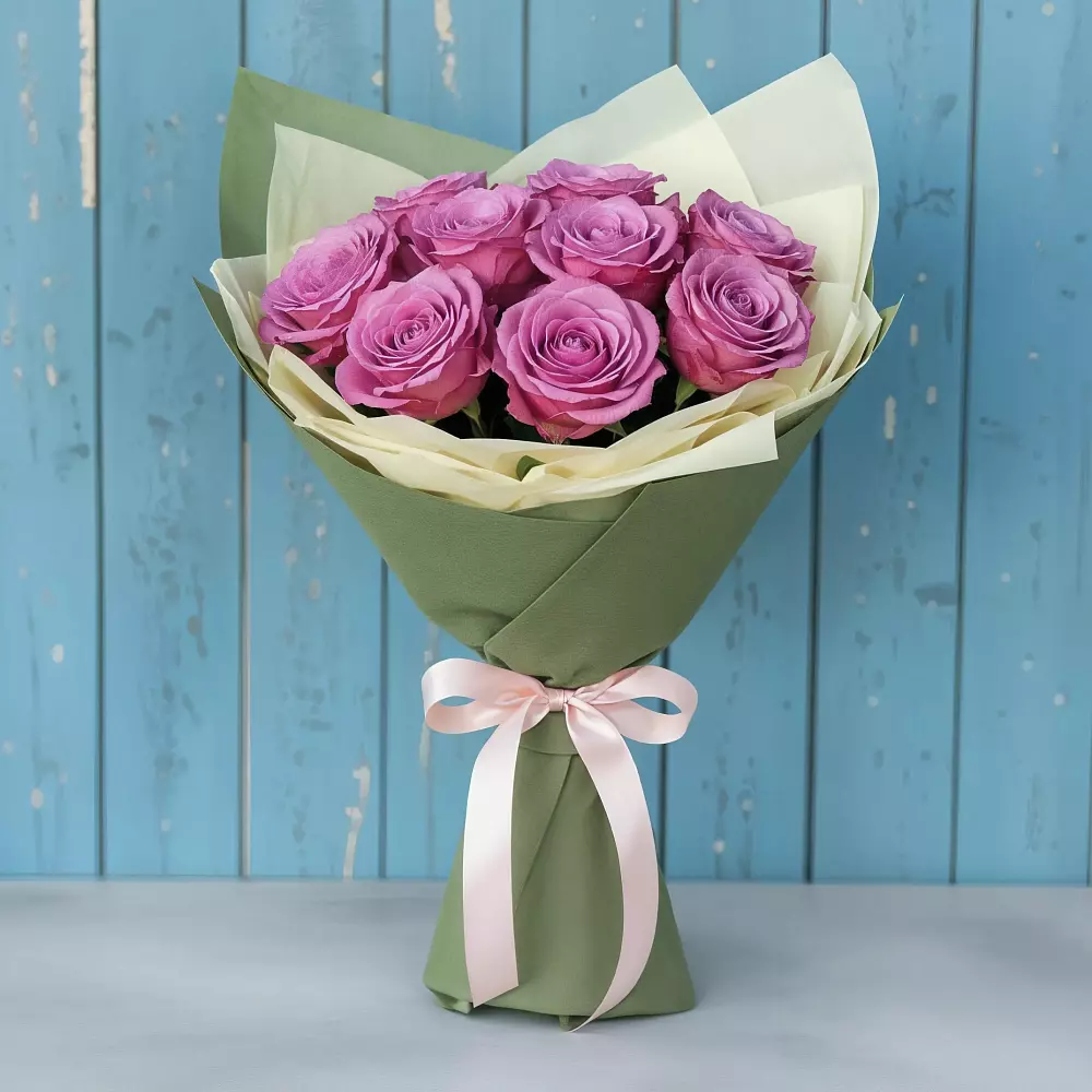 Букет Розы Фёрст Леди в Нижних-Сергах