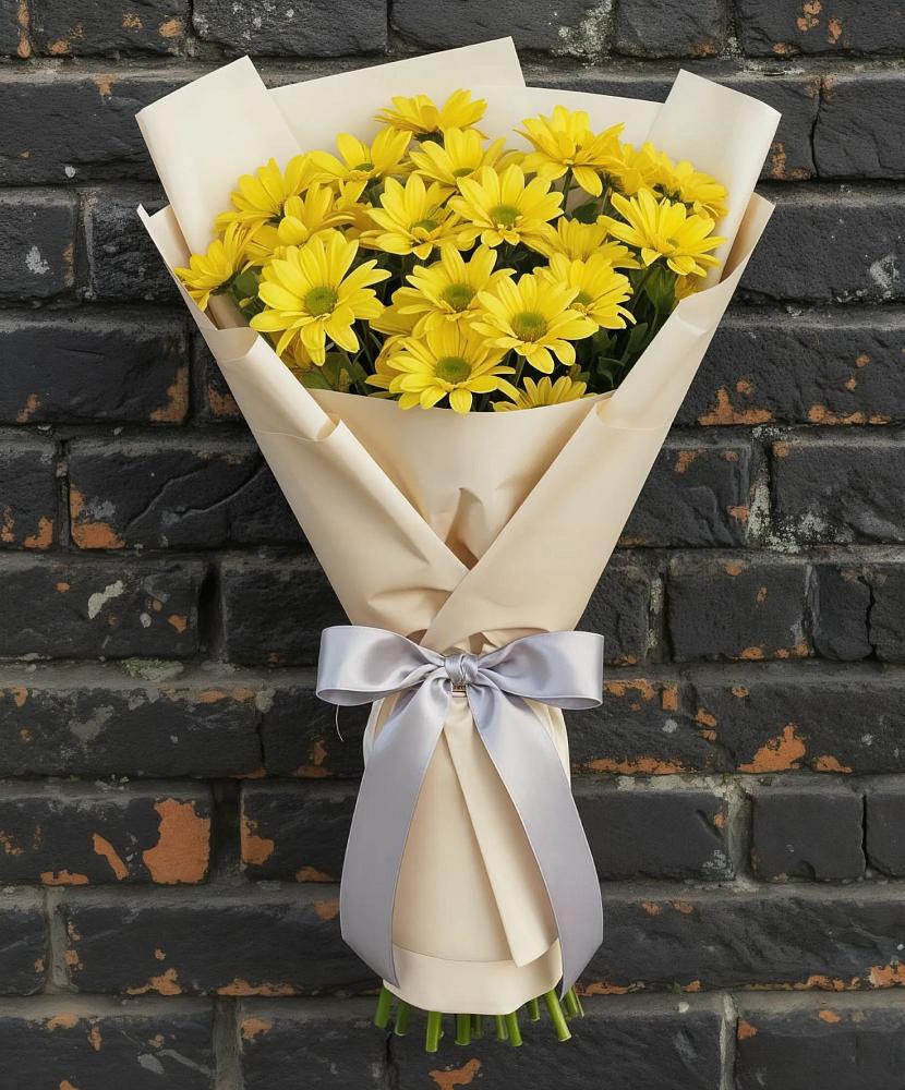 Букет цветов из: Хризантемы в Нижних-Сергах