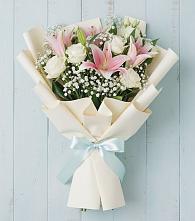 Букет цветов из:  Лилии в Нижних-Сергах